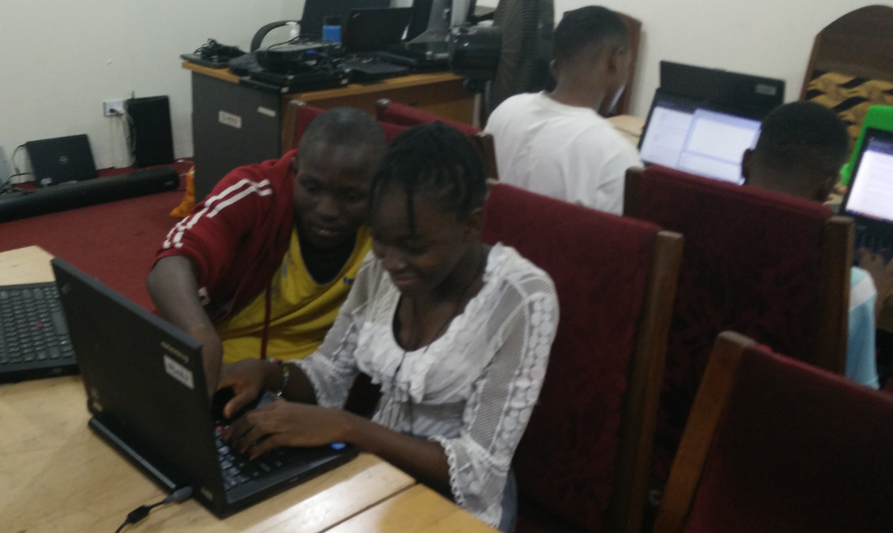 Shallon and Mulbah pair programming