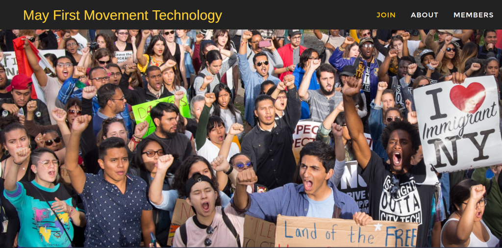 May First Technology Movement screenshot